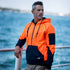 Bad Workwear The Bad Waterproof Rain Defend Hi Vis Fleece Hoodie | Full Zip Shirts & Tops