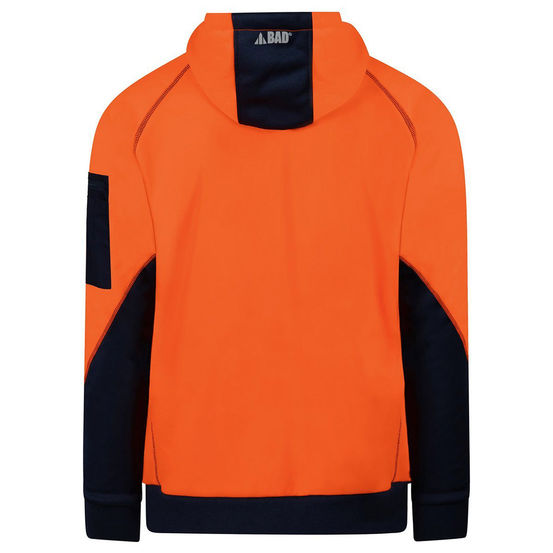 Bad Workwear The Bad Waterproof Rain Defend Hi Vis Fleece Hoodie | Pullover Shirts & Tops