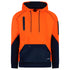 Bad Workwear The Bad Waterproof Rain Defend Hi Vis Fleece Hoodie | Pullover Orange Shirts & Tops
