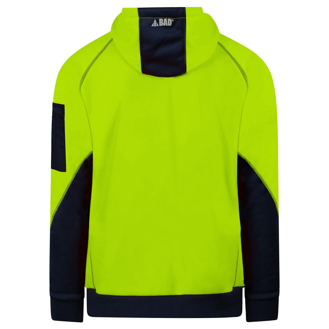 Bad Workwear The Bad Waterproof Rain Defend Hi Vis Fleece Hoodie | Pullover Shirts & Tops