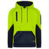 Bad Workwear The Bad Waterproof Rain Defend Hi Vis Fleece Hoodie | Pullover Yellow Shirts & Tops
