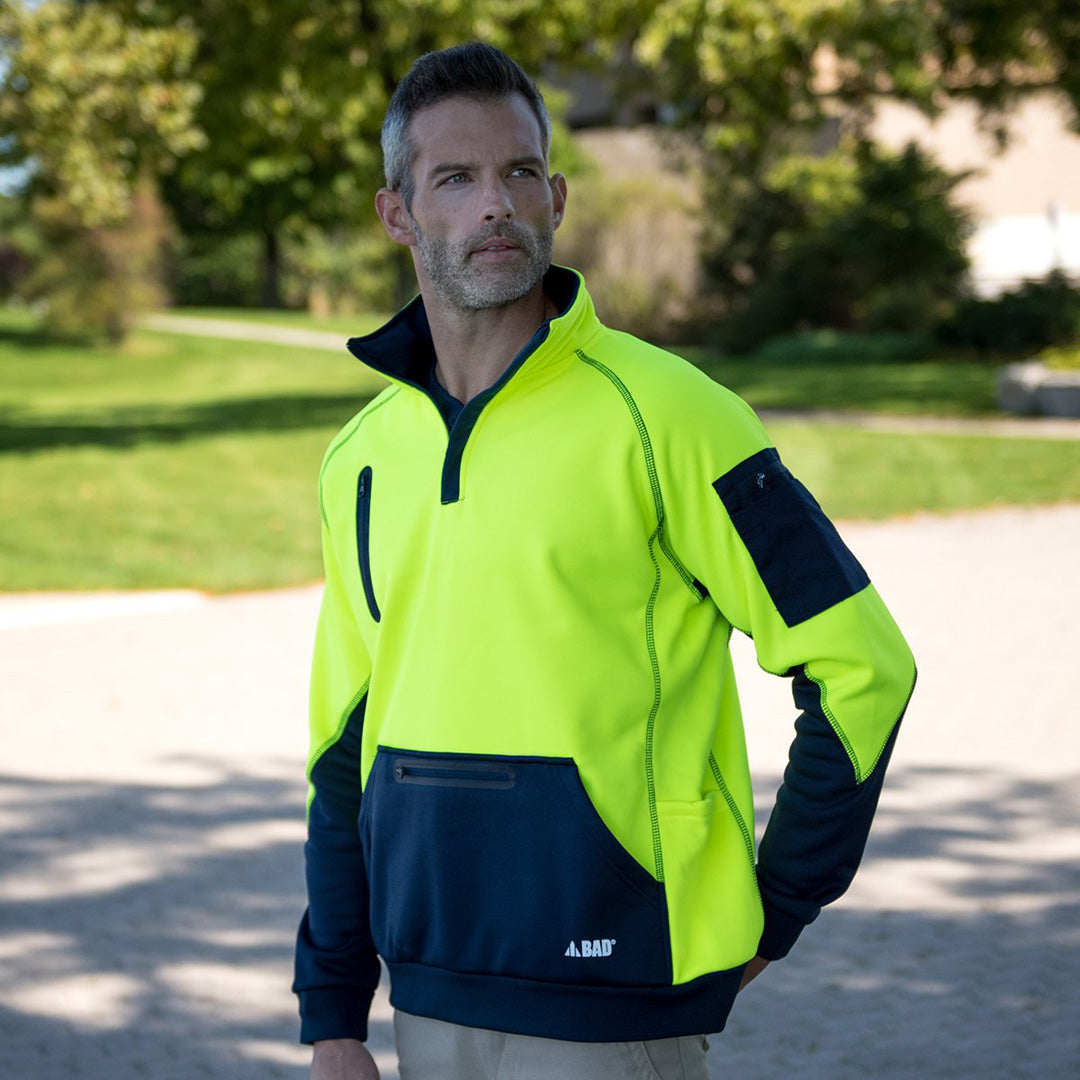 Bad Workwear The Bad Rain Defend Waterproof Jumper | 1/4 Zip Shirts & Tops