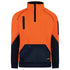 Bad Workwear The Bad Rain Defend Waterproof Jumper | 1/4 Zip Orange Shirts & Tops
