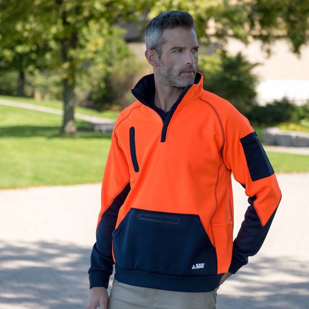 Bad Workwear The Bad Rain Defend Waterproof Jumper | 1/4 Zip Shirts & Tops
