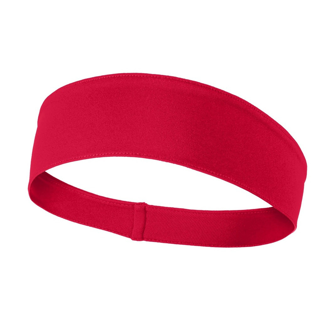 Sport-Tek The Competitor Headband | Adults Red Headbands