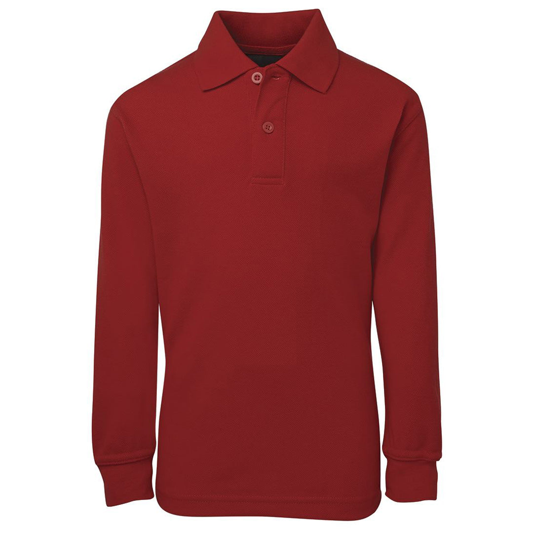 Jbs Wear The Pique Polo | Kids | Long Sleeve Red Shirts & Tops