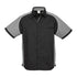 Biz Collection The Nitro Shirt | Mens | Short Sleeve Black/Grey Shirts & Tops