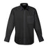 Biz Collection The Base Shirt | Mens | Long Sleeve Black Shirts & Tops