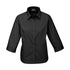Biz Collection The Base Shirt | Ladies | 3/4 Sleeve Black Shirts & Tops