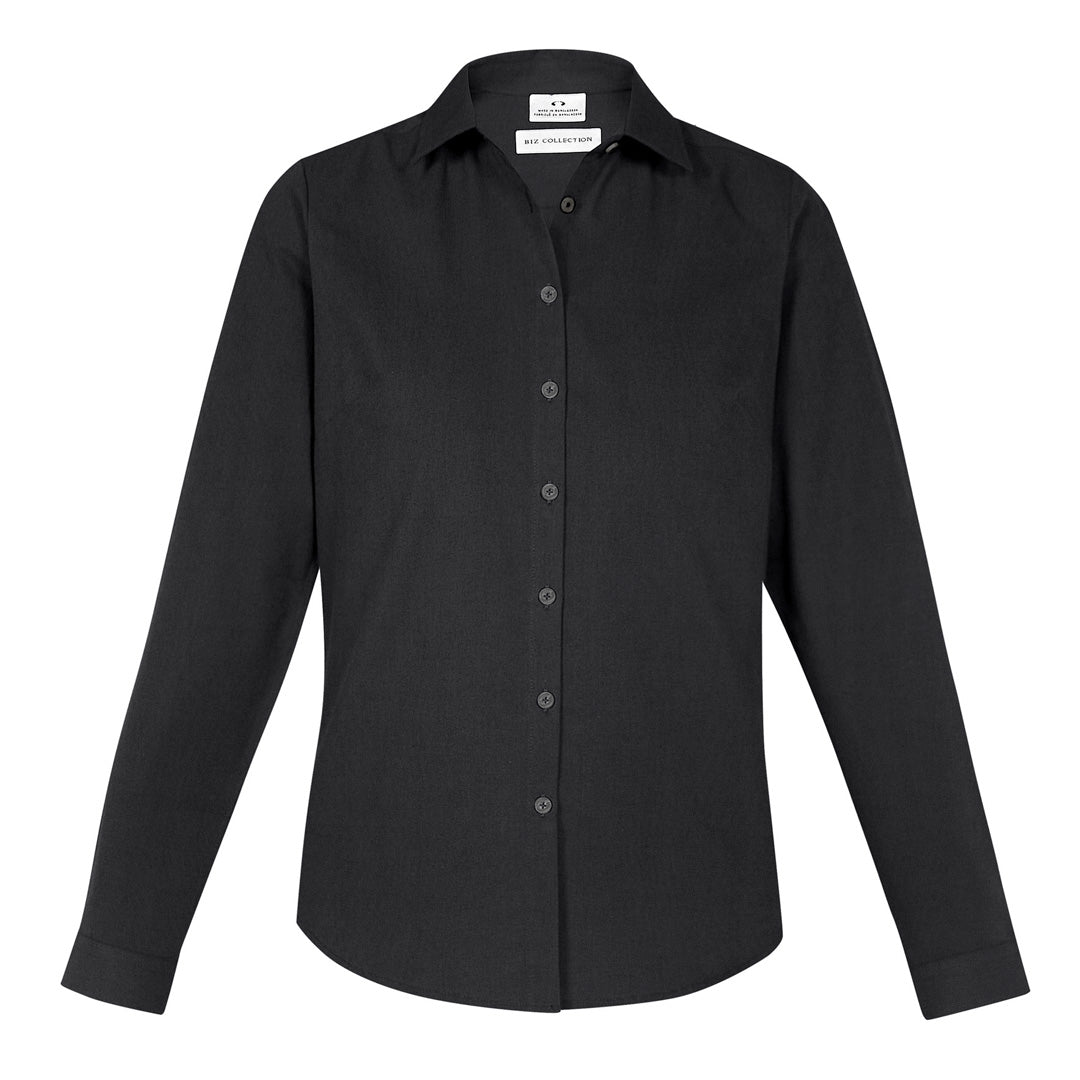 Biz Collection The Memphis Shirt | Ladies | Long Sleeve Black Shirts & Tops