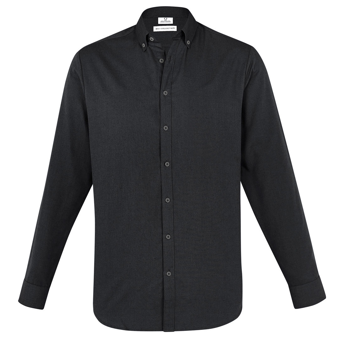 Biz Collection The Memphis Shirt | Mens | Long Sleeve Black Shirts & Tops