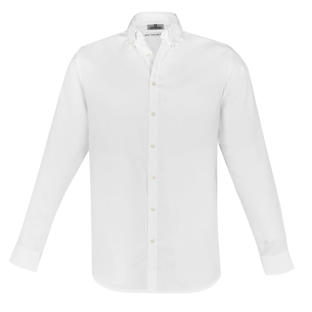 Biz Collection The Memphis Shirt | Mens | Long Sleeve White Shirts & Tops