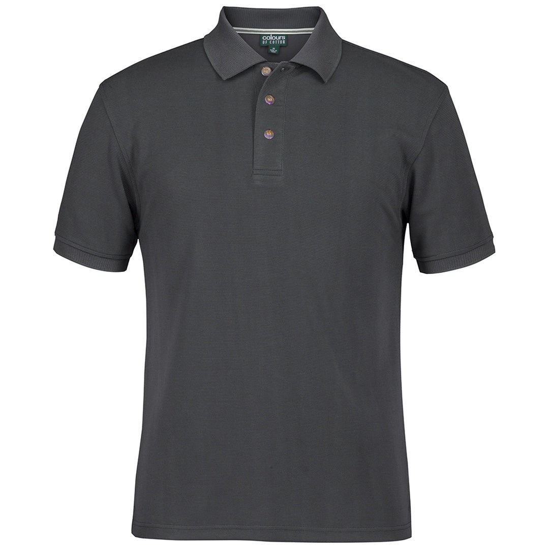 Jbs Wear The Ottoman Polo | Short Sleeve | Adults Gun Metal Shirts & Tops