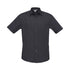 Biz Collection The Bondi Shirt | Mens | Short Sleeve Clearance Charcoal Shirts & Tops