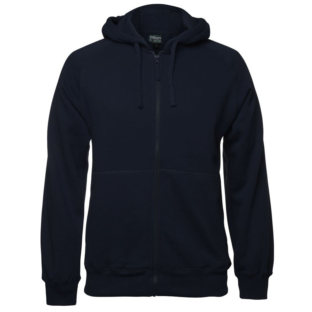 Jbs Wear The Zip Raglan Sleeve Hoodie | Adults Navy Outerwear