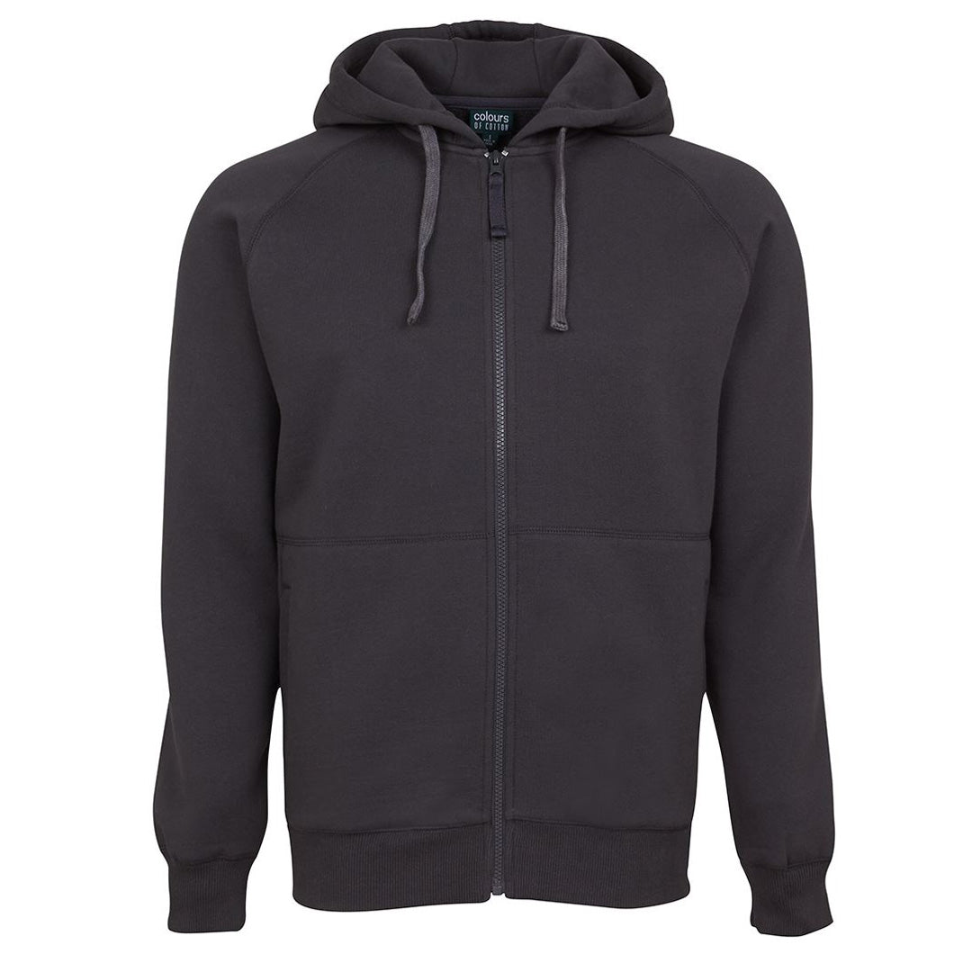 Jbs Wear The Zip Raglan Sleeve Hoodie | Adults Gunmetal Outerwear