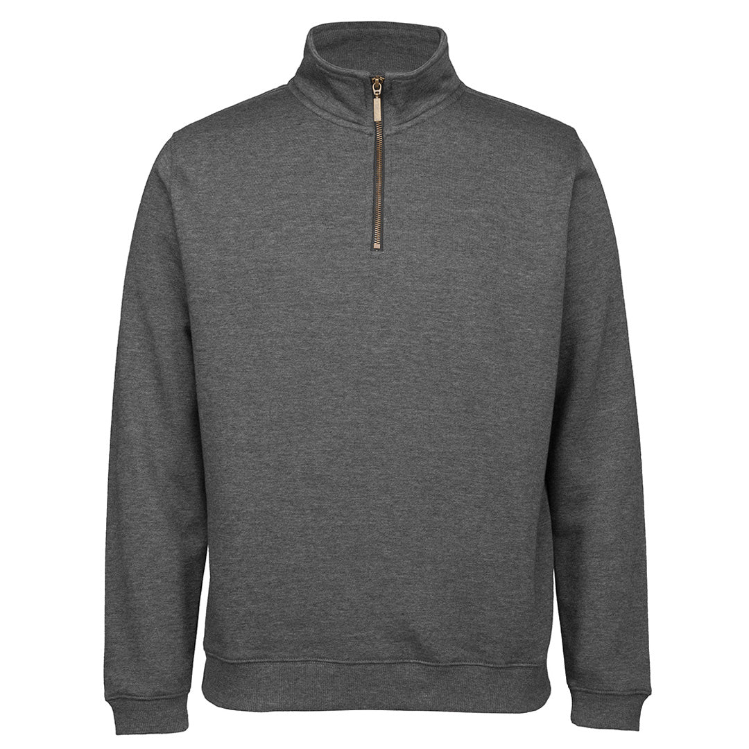 Jbs Wear The Brass Zip Jumper | Adults Charcoal Marle Outerwear