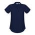 Biz Collection The Madison Shirt | Ladies | Short Sleeve Midnight Blue Shirts & Tops