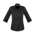 Biz Collection The Monaco Shirt | Ladies | 3/4 Sleeve Black Shirts & Tops