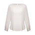 Biz Collection The Madison Boatneck | Ladies | Long Sleeve Ivory Shirts & Tops