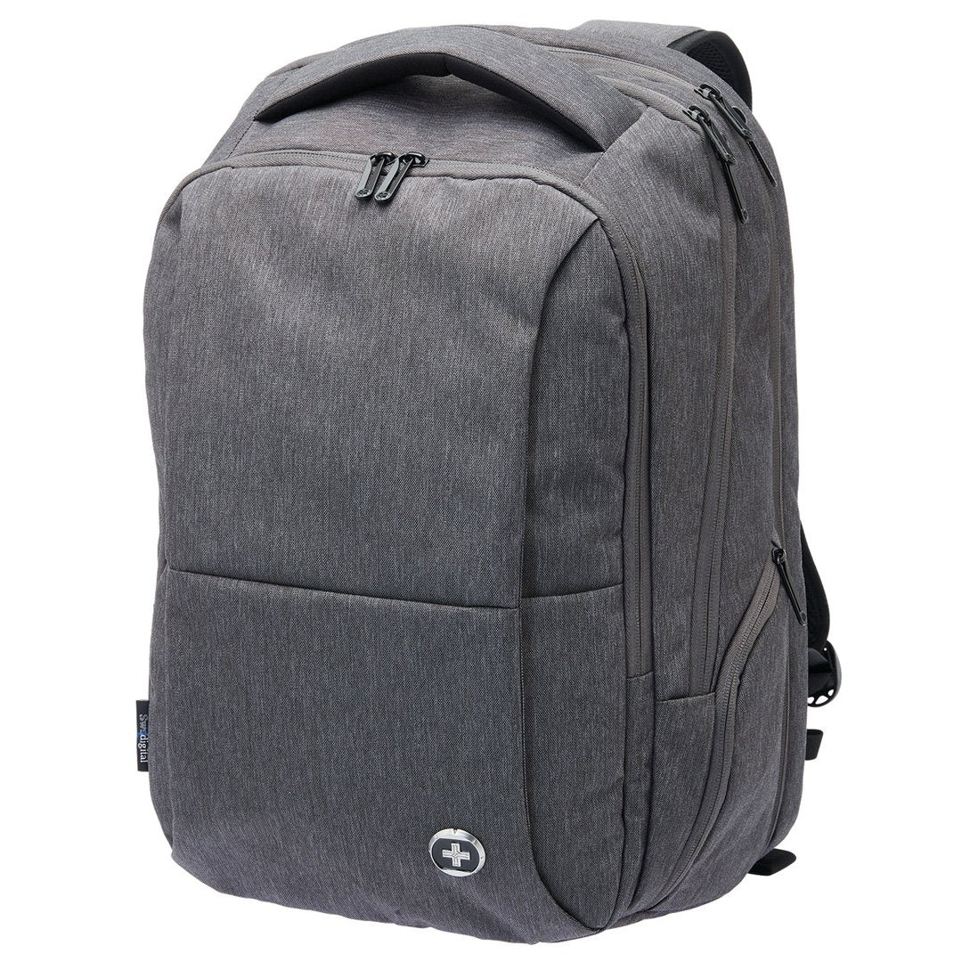 Swissdigital The Commander Backpack Charcoal Marle Backpacks