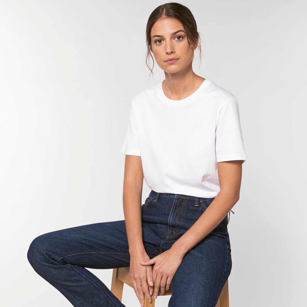 Stanley Stella The Creator Tee | Solid Colours | Unisex White Clothing