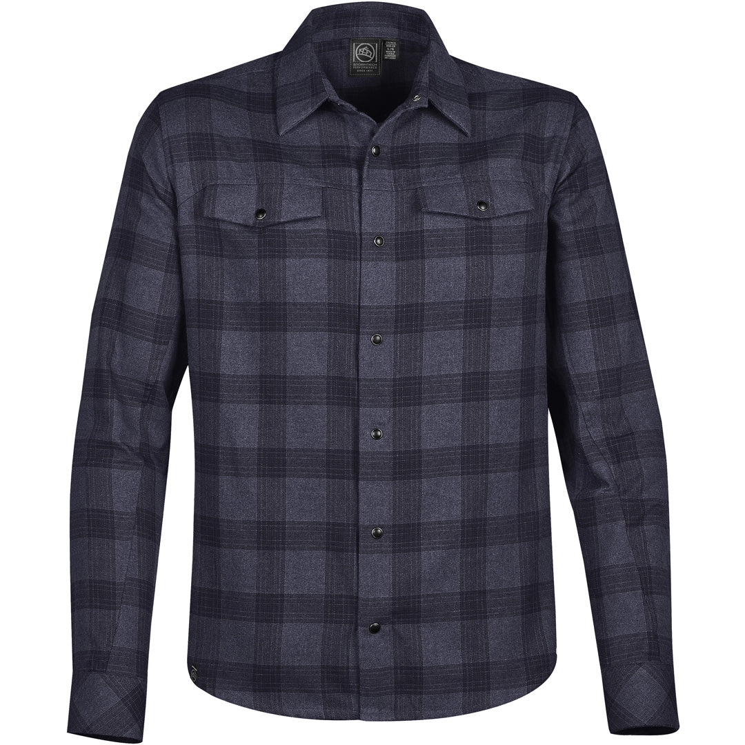 Stormtech The Logan Snap Front Shirt | Mens Navy Shirts & Tops