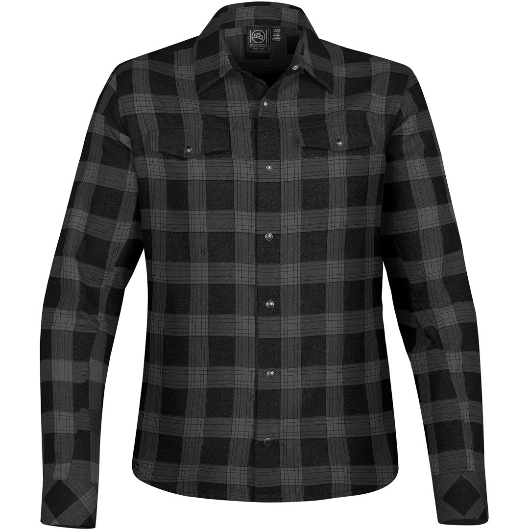 Stormtech The Logan Snap Front Shirt | Ladies Carbon Shirts & Tops