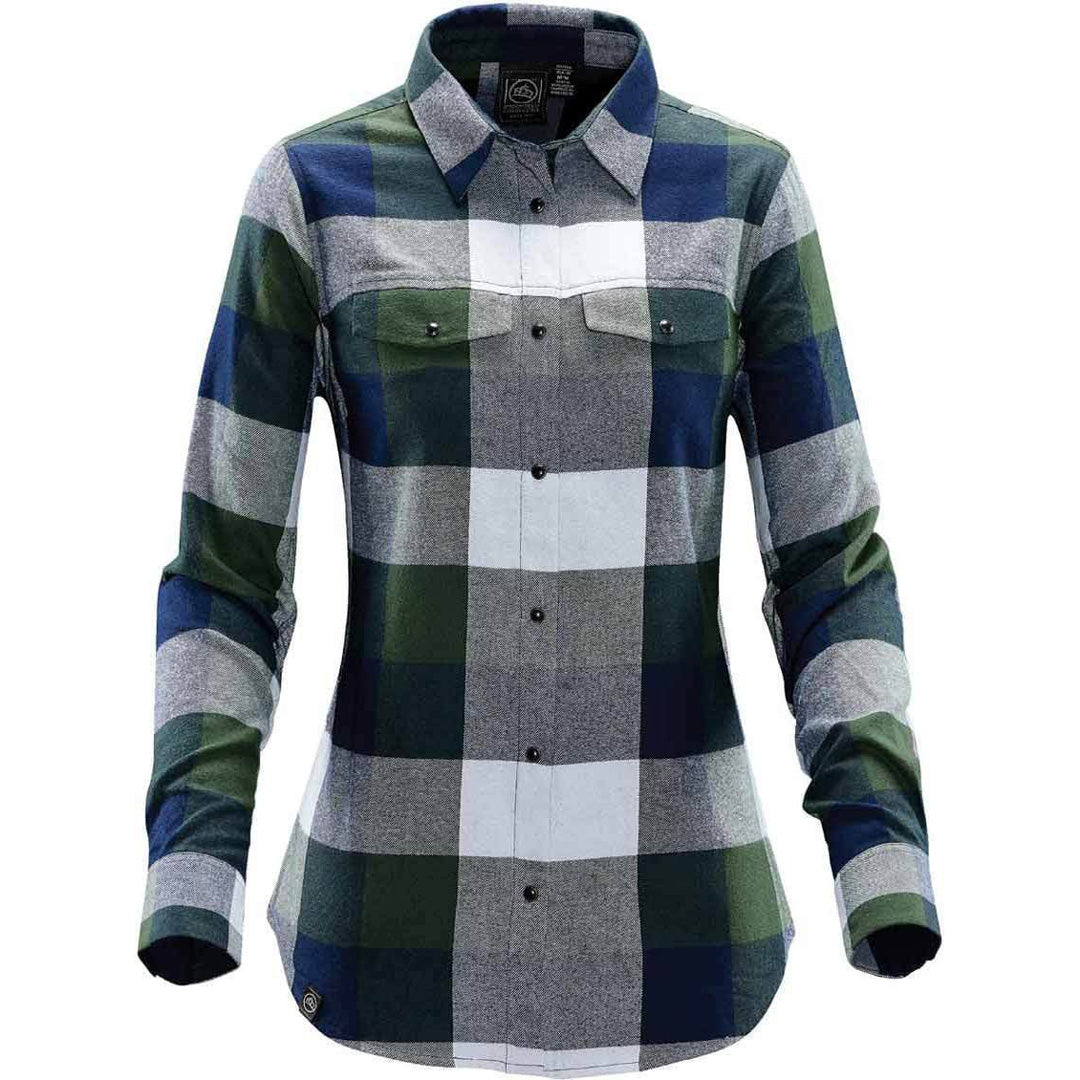 Stormtech The Logan Snap Front Shirt | Ladies Earth Shirts & Tops