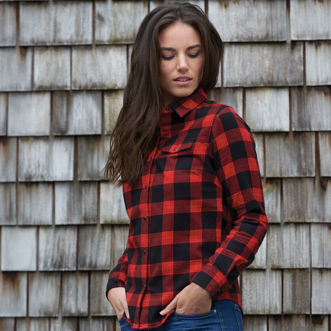 Stormtech The Logan Snap Front Shirt | Ladies Shirts & Tops