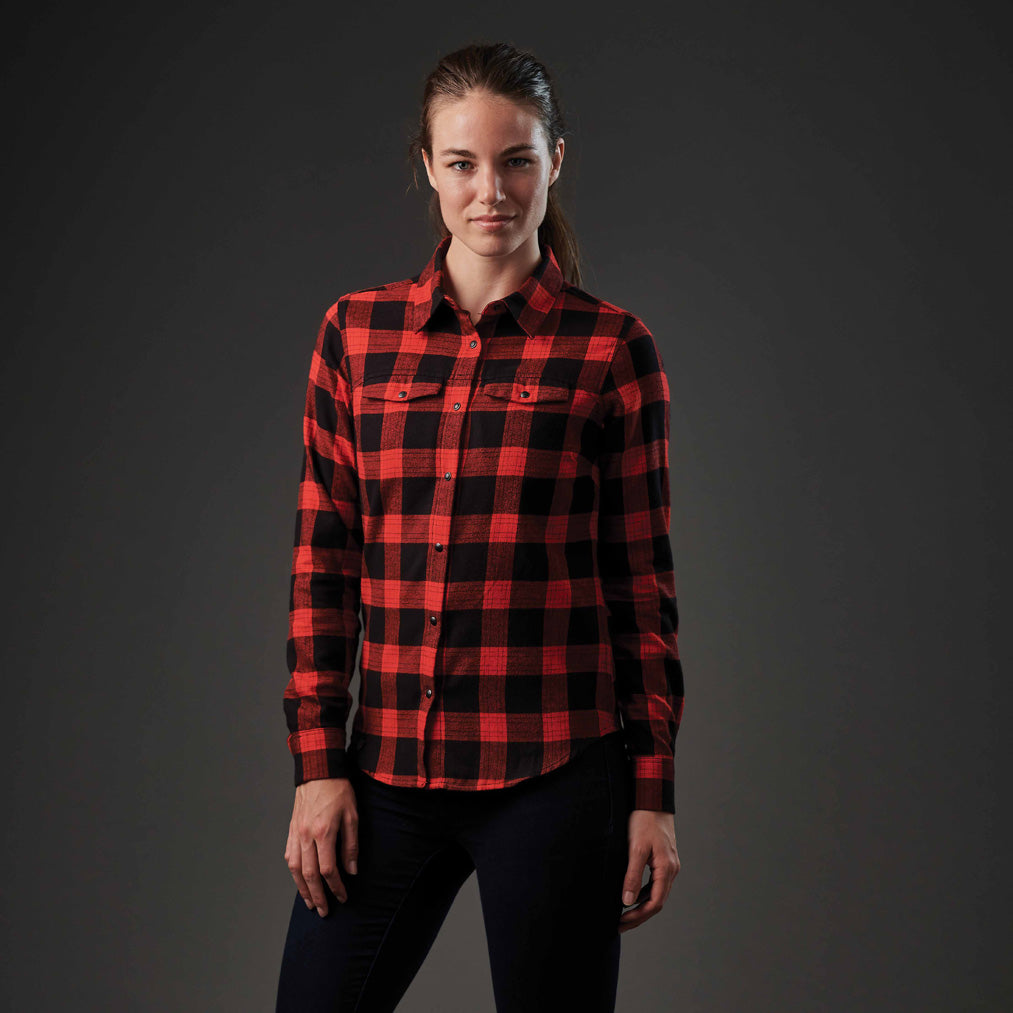 Stormtech The Logan Snap Front Shirt | Ladies Shirts & Tops