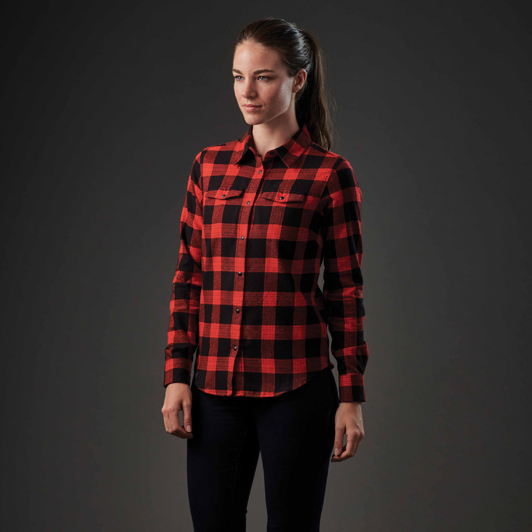 Stormtech The Logan Snap Front Shirt | Ladies Shirts & Tops