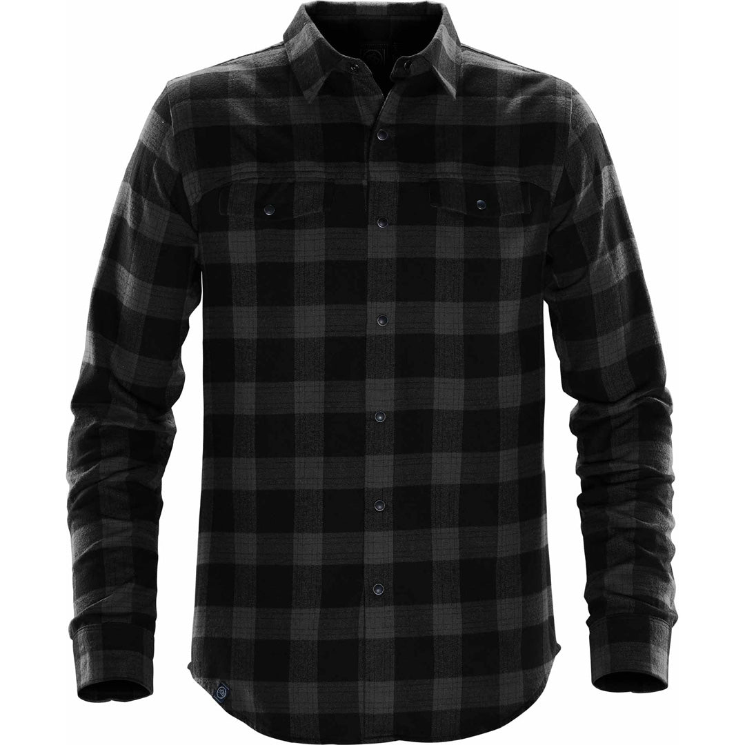 Stormtech The Logan Snap Front Shirt | Mens Carbon Shirts & Tops