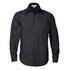 Biz Collection The Metro Shirt | Mens | Long Sleeve Charcoal Shirts & Tops