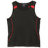 Winning Spirit The Legend Singlet | Ladies Black/Red Shirts & Tops