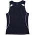 Winning Spirit The Legend Singlet | Ladies Navy/White Shirts & Tops