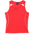 Winning Spirit The Legend Singlet | Ladies Red/White Shirts & Tops