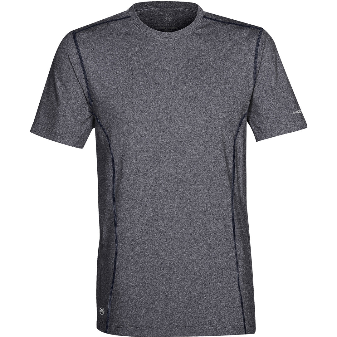 Stormtech The Lotus H2X Tee | Mens Navy Marle Shirts & Tops