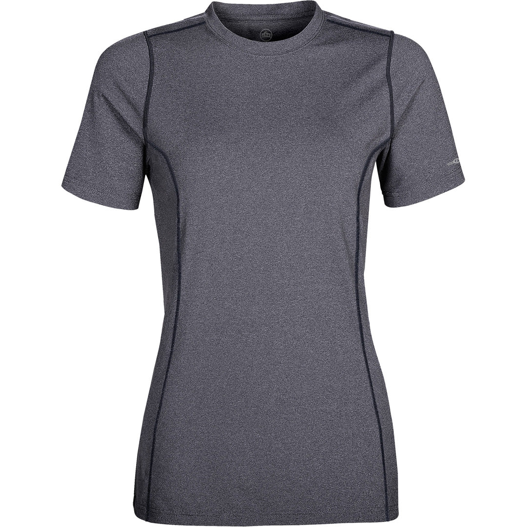 Stormtech The Lotus H2X Tee | Ladies Navy Marle Shirts & Tops