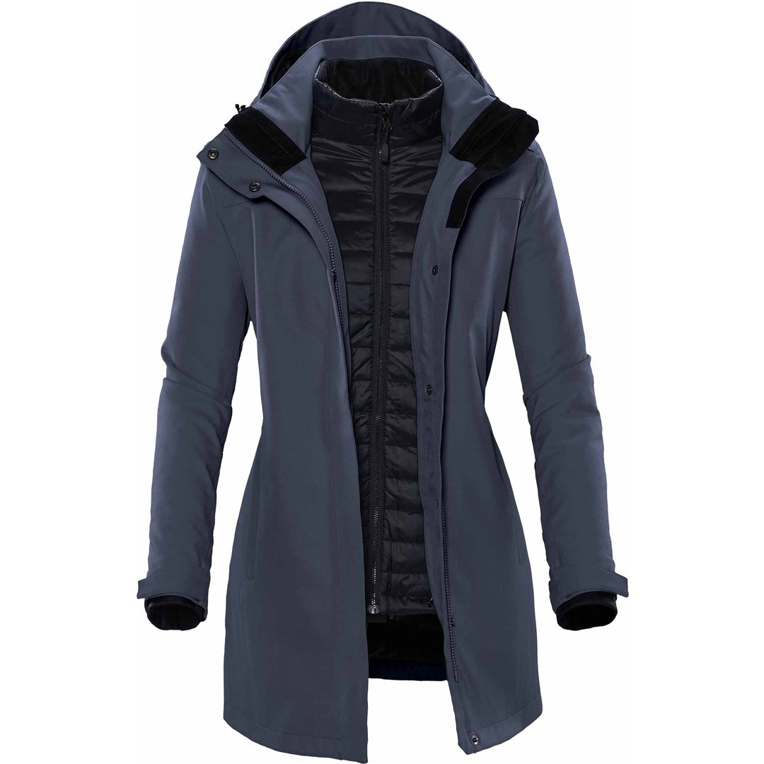 Stormtech The Avalante System Jacket | Ladies Navy Coats & Jackets