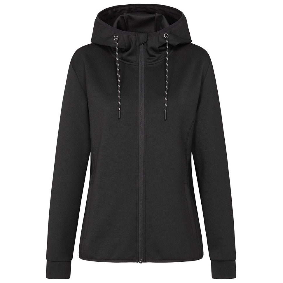 Stedman The Recycled Scuba Jacket | Ladies Black Hoodie