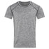 Stedman The Reflect Recycled Sports Tee | Mens Grey Marle Shirts & Tops