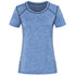 Stedman The Reflect Recycled Sports Tee | Ladies Blue Marle Shirts & Tops