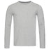 Stedman The Clive Tee | Long Sleeve | Mens Grey Marle Shirts & Tops