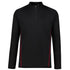 Biz Collection The Balance Mid Layer Top | Adults | Long Sleeve Black/Red Shirts & Tops