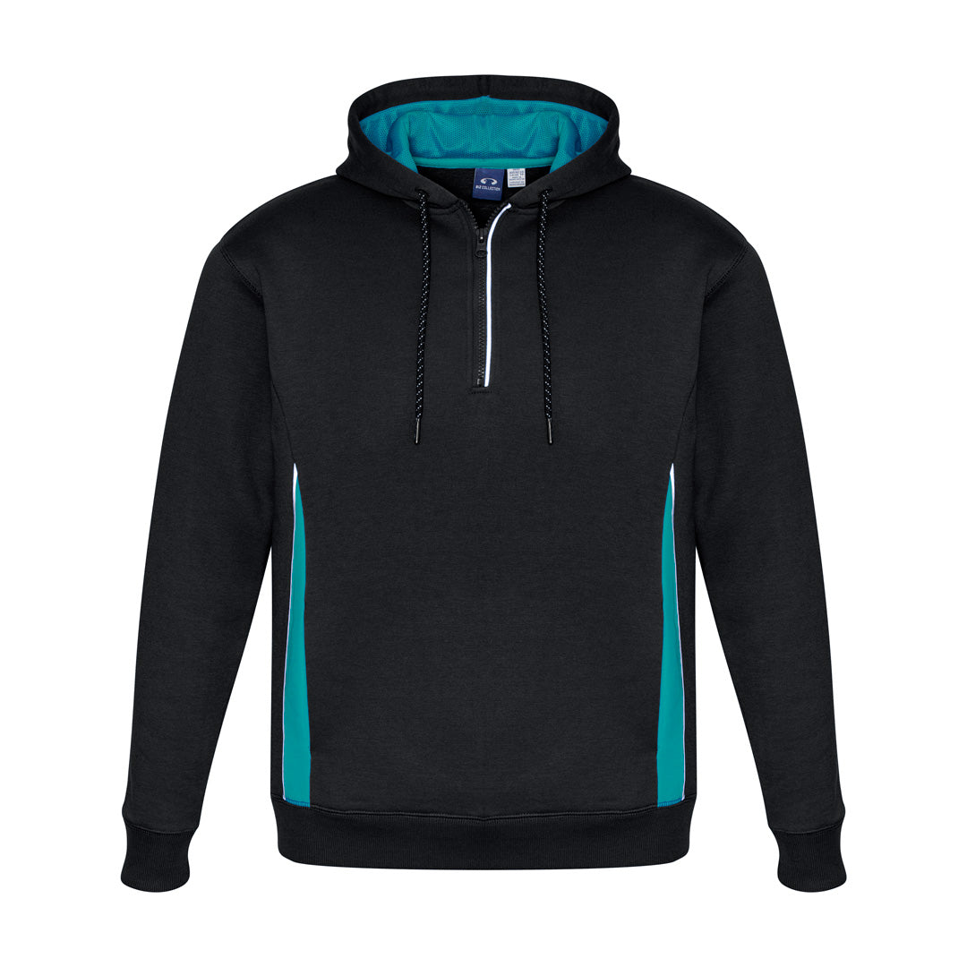 Biz Collection The Renegade Hoodie | Adults Black/Teal/Silver Outerwear