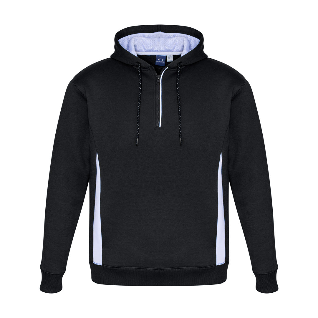 Biz Collection The Renegade Hoodie | Adults Black/White/Silver Outerwear
