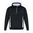 Biz Collection The Renegade Hoodie | Adults Black/White/Silver Outerwear