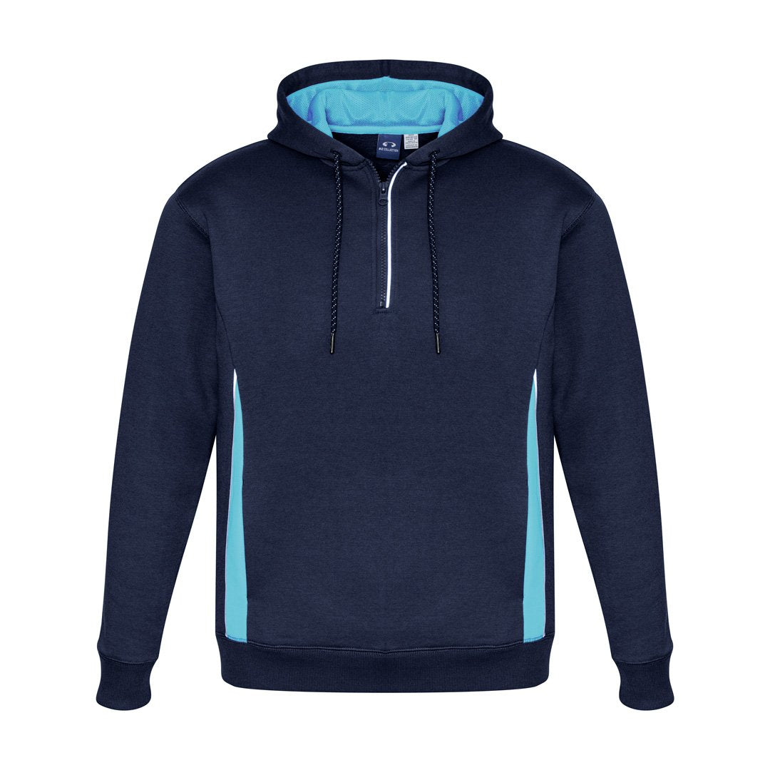 Biz Collection The Renegade Hoodie | Adults Navy/Sky/Silver Outerwear