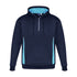 Biz Collection The Renegade Hoodie | Adults Navy/Sky/Silver Outerwear